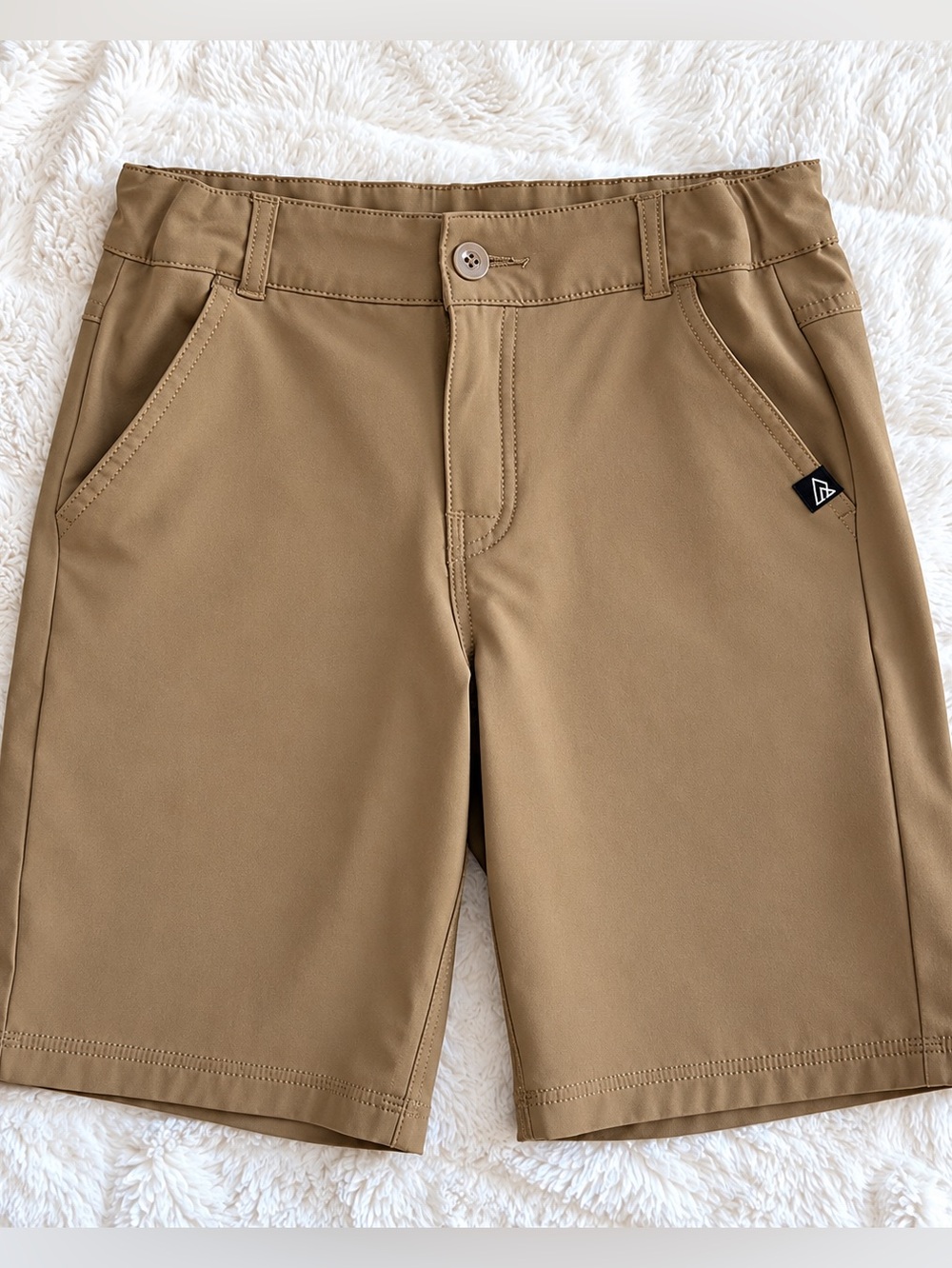Ripzone Brown lightweight dressy Shorts size youth large